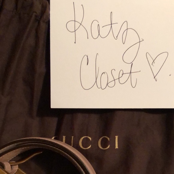 ? Authentic Leather Bamboo Gucci Belt ?